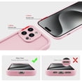 thumbnail image 3 of Compatible with iPhone 13 Pro Max Coquette Case, Slim Soft Gel Rubber TPU Material, Full Camera Protection, Shockproof Protective Phone Case for Women Girls (Pink), 3 of 13