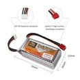 thumbnail image 6 of LiteBee 11.1V 1500mAh LiPo Battery 40C 3S Deans T Plug for RC Car Auto Truck Replacement, 6 of 7