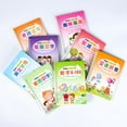 thumbnail image 1 of COOPHYA Reusable Writing Practice Book Kids Writing Books Paperboard Rosy for Home Study 1Pcs Back to School, 1 of 6
