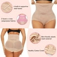 thumbnail image 3 of Beauty Body Shapewear Tummy Control Underwear for Women High Waisted Girdle Body Shaper Butt Lifting Panties, 3 of 6