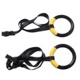 thumbnail image 4 of Gym Rings Exercise Rings Adjustable Buckle Anti Slip Heavy Load Comfortable Grip Gym Equipment for Fitness Home,ExerciseRings,WorkoutRings, 4 of 5