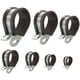thumbnail image 1 of Abrazaderas de fijación de tubo Rawiri Clamp con inserto de goma a elegir: ? 15mm / Banda 12mm, 10 Piezas, 1 of 3