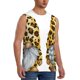 thumbnail image 2 of Balery Leopard Gnomes Camisetas sin mangas para hombre, absorbe la humedad y protege contra el mal olor.-Medium, 2 of 7