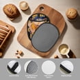 thumbnail image 4 of Lsque Sml Jeffy Pattern Oven Mitts and Pot Holders, Kitchen Oven Glove High Heat Resistant 500 Degree with Non-Slip Silicone Surface-2PCS, 4 of 7