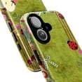thumbnail image 2 of Retro Grunge Green Collage Phone Case, Ladybug & Old School Mix Tape Cover for iPhone 17 16 15 14 13 12 11 Pro Max, 2 of 6