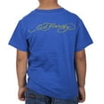 thumbnail image 2 of Ed Hardy Toddlers Bulldog Basic Tshirt - Turquoise - 3/4, 2 of 2