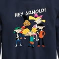 thumbnail image 3 of Hey Arnold! - Group Shot - Toddler And Youth Crewneck Fleece Sweatshirt, 3 of 5