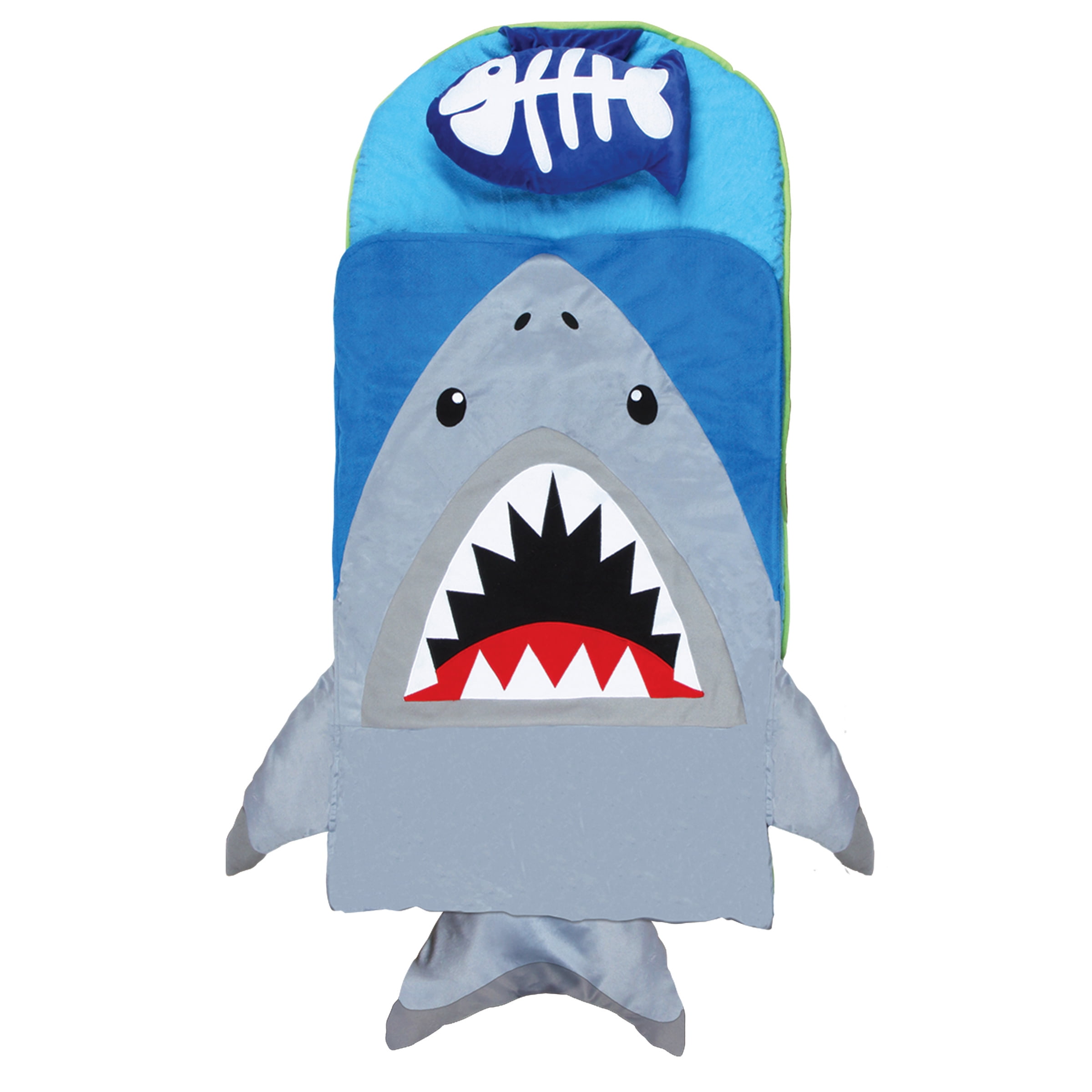 Shark Nap Mat with Pillow for Kids