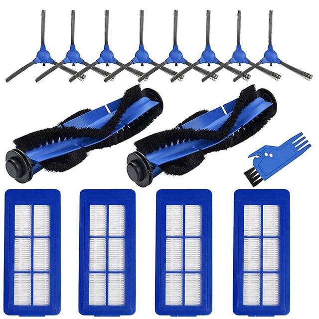 Reemplazo de robots de barrido Paquete de 19 piezas de repuesto para Eufy Robovac 11s Max, Robovac 15c Max