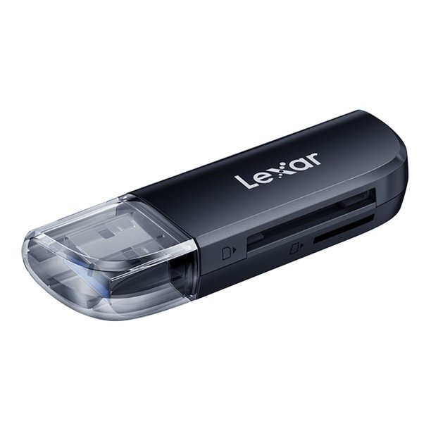 Lector de tarjetas Lexar de doble ranura USB-A USB 3.2 Gen 1 104 MB/s