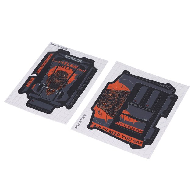 Calcomanías Para Drones, Juego De Pegatinas Para Drones, Patrón De Larga Duración Exquisitamente Elaborado, PVC Desmontable Para Mini 3 Pro