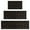 Black Butterfly Orange, variant on Black Butterfly Orange Line Pattern Kitchen Rugs Sets Of 3,Kitchen Runner Rugs Non Skid Washable,Decorative Kitchen Floor Mats for Kitchen,Sink,Laundry,17"x30"  17"x47"   17"x59"