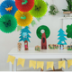 thumbnail image 5 of ADORNO DE PAPEL PICADO FLOR MULTICOLOR PARA FIESTA. 10 PZAS, 5 of 6