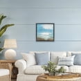 thumbnail image 2 of Stupell Industries Seawall Faded Abstraction Black Framed Floater Canvas Wall Art design by Caroline Gold, 18 x 18, 2 of 9