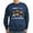 Navy, variant on CafePress - St. Bernard Christmas Sweatshirt (Dark) - Classic Crew Neck Sweatshirt