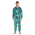thumbnail image 6 of joogoo Green Tie Dye Unisex Adults Onesies Pajamas Jumpsuits L, 6 of 7