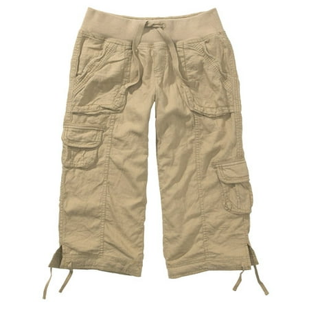 No Boundaries - Juniors Crop-Length Cargo Pants