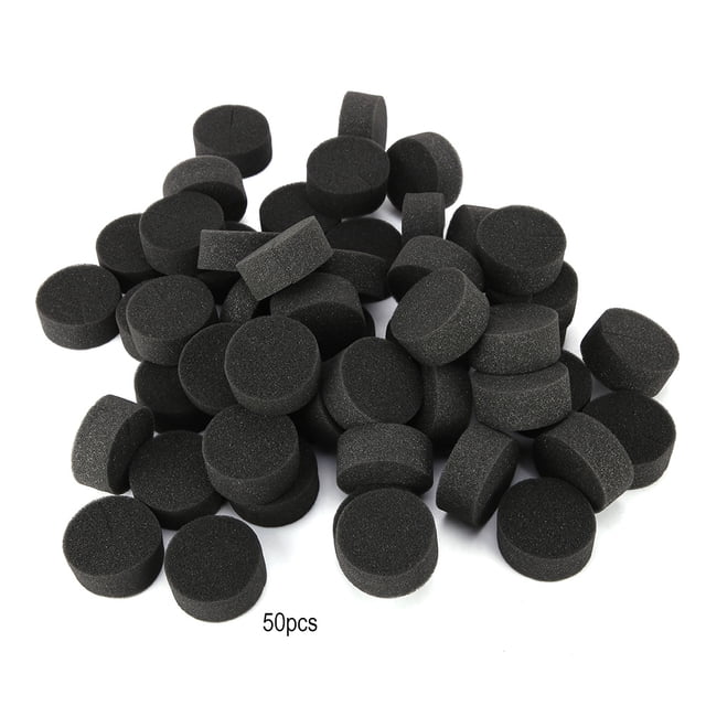 Esponja hidropónica, 50 piezas de esponja hidropónica sin suelo, esponja para plantar, esponjas para plántulas, respuesta rápida