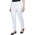 thumbnail image 3 of Alfred Dunner Women's Slimming Allure Stretch Short Length Pants, 3 of 4