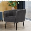 Modern Large Cotton Fabric Lazy Chair Contemporary Lounge Chair