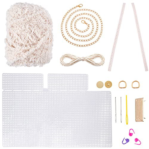 DIY Bag Knitting Accessories Weaving Plastic Mesh Sheet With