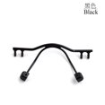 thumbnail image 1 of Retail Eyewear Bridge Replacement For Rimless Frame,Stainless Steel Eyewear Nose Bridges NB018# NB018 Black, 1 of 6