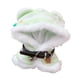 thumbnail image 4 of Ropa Para Muñecas Capa De Muñeca De Felpa Ropa De Chal De Muñeca Suave De Dibujos Animados Para Muñecas De 17 Cm Verde, 4 of 8