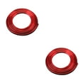 thumbnail image 2 of stanreset 5M Line Car Interior Decor Strip Red Point Edge Gap Door Panel Accessories TrimM red 2Set, 2 of 6