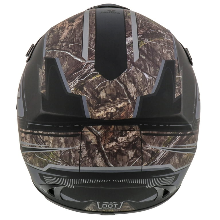 Adult Frenzy Mossy Oak MX Off-Road Motocross ATV Dirt Bike Helmet
