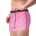 thumbnail image 2 of Yiaed Breast Cancer Pink Ribbons Awareness Print Men's Soft Cotton Boxer Shorts Breathable Boxers Underwear Moisture-Wicking Underwear Stretch Boxer Briefs for Man-Small, 2 of 5