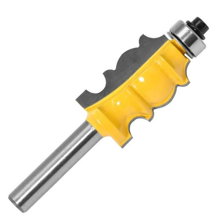 TILIYHELLO 8mm Shank Handrail Router Bit Wood Milling Cutter Tool ...