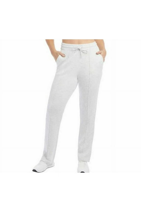Women's Plus Double Faced Jogger Pants, Oatmeal Heather 3X