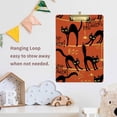thumbnail image 5 of FMSHPON Halloween Black Cute Cat Boo Clipboard Hardboard Wood Nursing Clip Board and Pull for Standard A4 Letter 13x9 inches, 5 of 5