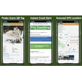 thumbnail image 5 of Pet Dwelling Symbol QR Code Pet ID Tag - Dog Tags - Cat Tags - Online Pet Profile - Instant Email Alert - Scanned Tag Location(Joy-Heart), 5 of 6