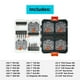 thumbnail image 5 of Juego de puntas de destornillador BLACK+DECKER BDAST200SETFF, 200 unidades, 5 of 9