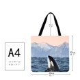 thumbnail image 2 of Tote Bag Ballena-Gran Capacidad Lino, 2 of 3