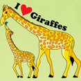 thumbnail image 3 of CafePress - I Love Giraffes Infant T Shirt - Infant T-Shirt, 3 of 4