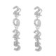 thumbnail image 1 of CAIROYAR Pendientes brillantes de feliz año nuevo para mujer 2025, pendientes colgantes con letras de diamantes de imitación, joyería para fiestas, regalos festivos de Año Nuevo, baile, agujeros perfo, 1 of 7