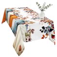 thumbnail image 2 of Pumpkins Fall Table Cloth Waterproof Tablecloths, Thanksgiving Eucalyptus Leaves Farmhouse Tablecloth Dining Table Cover for Kitchen Party Tabletop Outdoor, Rectangle Tablecloth 54x108 Inch, 2 of 9