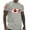 #191-Gray, variant on Men Canada Flag Tee Short Sleeve Distressed Print Crew Neck Casual Regular Fit Soft Cotton Daily Wear Patriotic Top Black M Gifts for Father