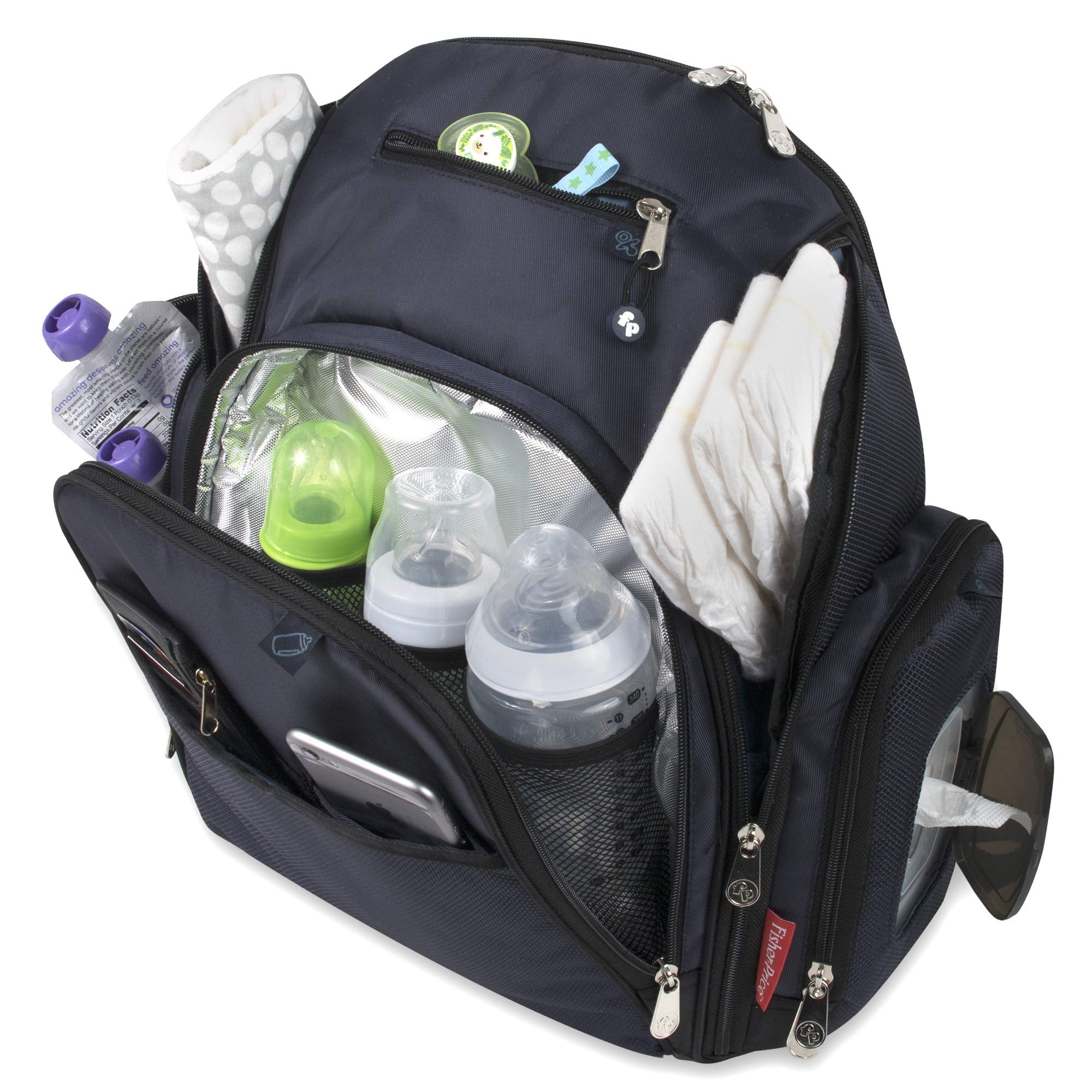 Fisher-Price Multifunctional Diaper Bag Backpack with  display picture 1