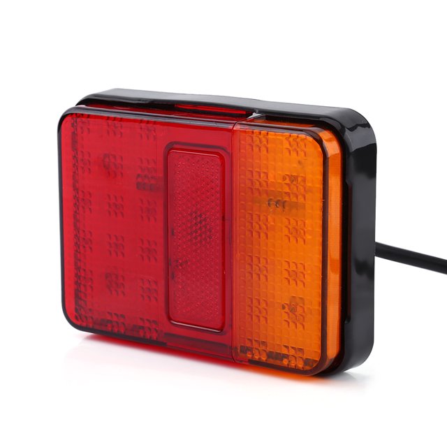 Trailer Tail Light Kit, Weatherproof LED Rear Tail Lights, Shockproof For Most Trucks Trailers