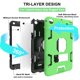 thumbnail image 2 of Funda para iPad Mini CCMAO Shockproof Hybrid de 7.9 pulgadas, verde, 2 of 7