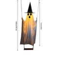 thumbnail image 3 of Large Hanging Swing Ghost Halloween Decor with Remote Control, Waterproof LED Light Up Ornament, 8 Lighting Modes Indoor Outdoor Yard Porch Haunted House Decoration, 3 of 7