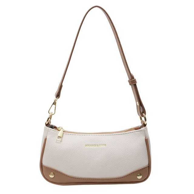 Bolso bandolera de hombro con diseño de temperamento de alta gama para mujer, estilo occidental, retro, versátil, para llevar debajo del brazo, nuevo estilo 2025