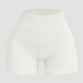 thumbnail image 2 of Womens Shorts Casual Elastic Waist Wide Leg Casual Womens Athletic Shorts 2026 Vacation Beach Clothes White M, 2 of 3