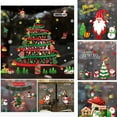 thumbnail image 1 of 32 Options Autocollants Muraux de Noël Décalcomanies de Fenêtre Décor Père Noël Diy Réutilisables, 1 of 2