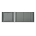 thumbnail image 5 of Miller Outdoor Aluminum Chaise Lounge with Dark Grey Mesh Seat, Set of 4, Grey, 5 of 7