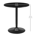 thumbnail image 3 of HOMCOM Round Dining Table with Steel Base, Non-slip Pad for Living Room, 3 of 10