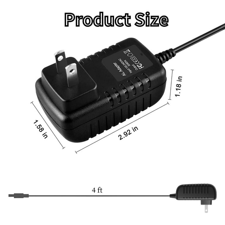 K-MAINS AC/DC Adapter Compatible With Sylvania SP262 SP-262